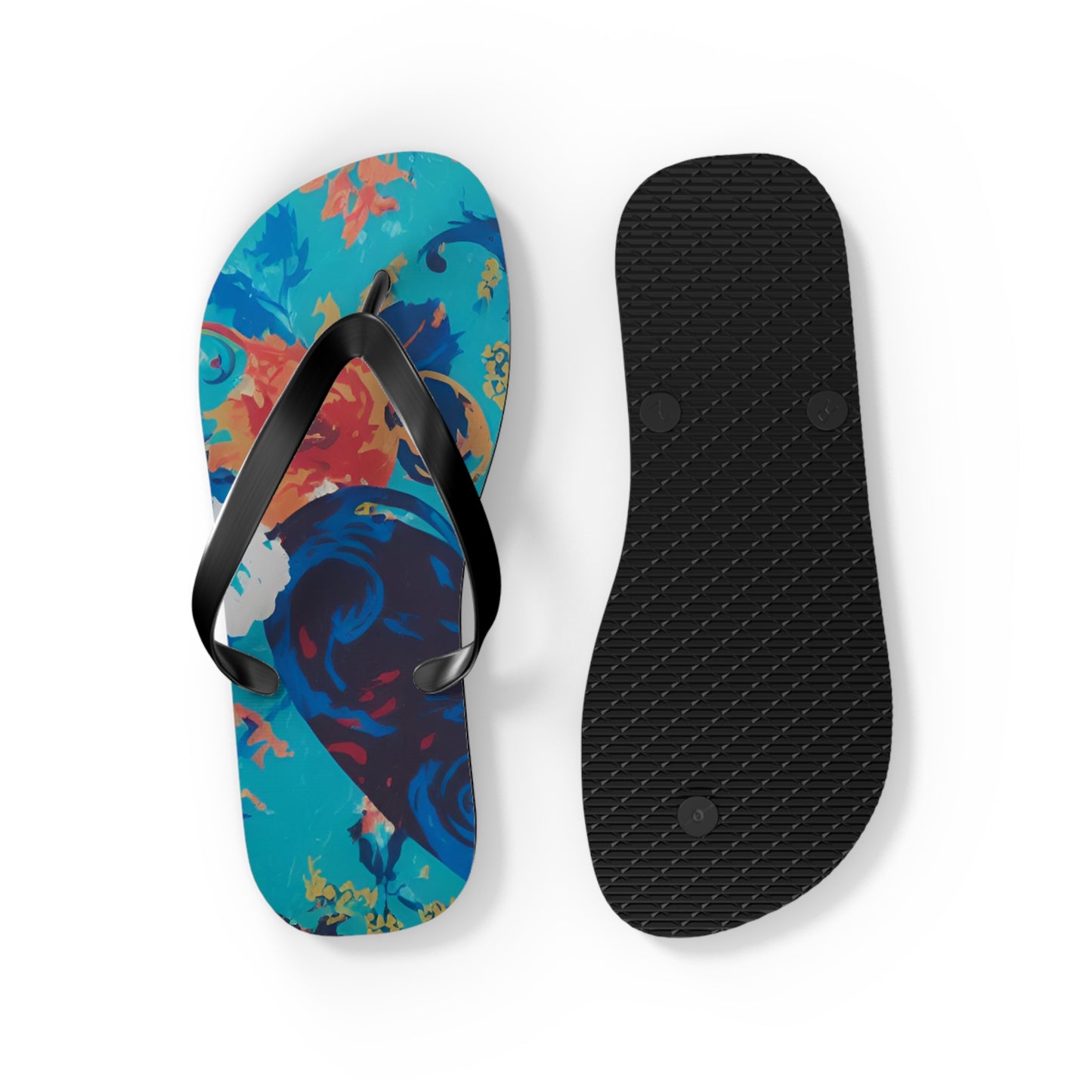 Heart in Bloom Flip Flops