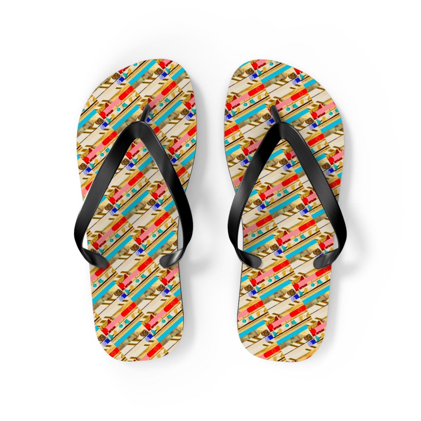 Passport Flip Flops