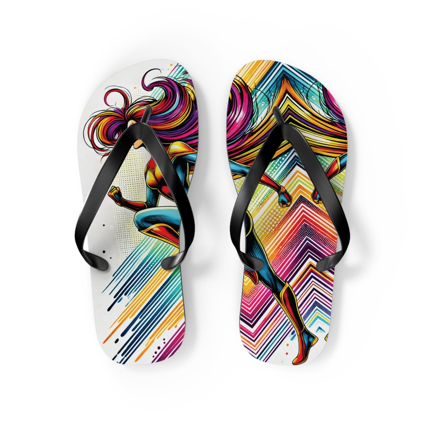 Limited Prism Strike Flip Flops