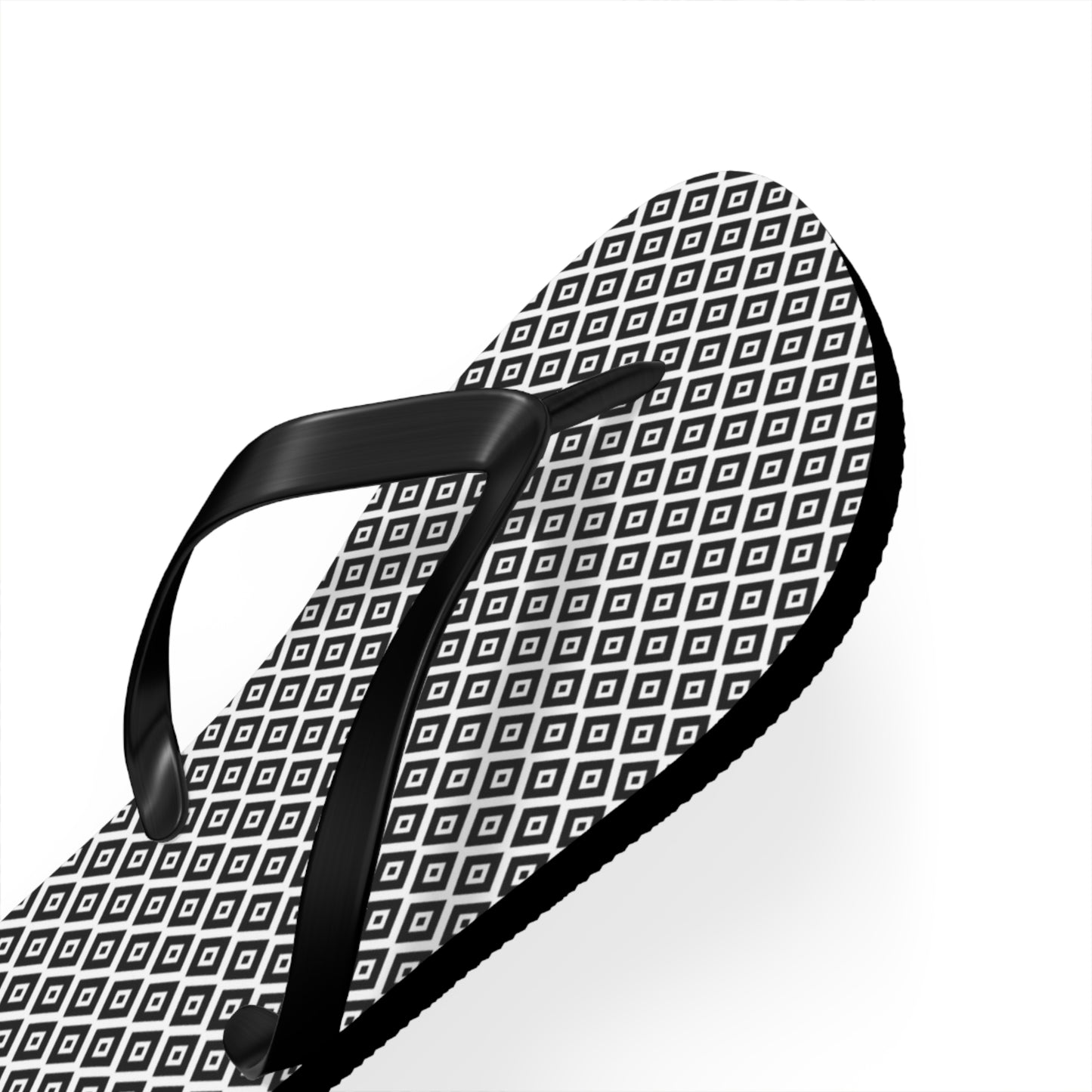 Black Diamonds Flip Flops