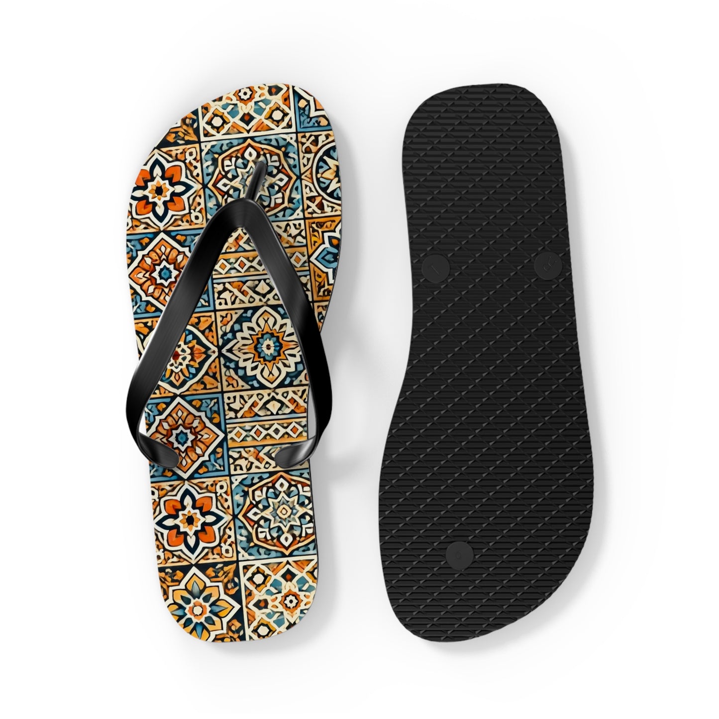 Moroccan Vacation Pants Flip Flops