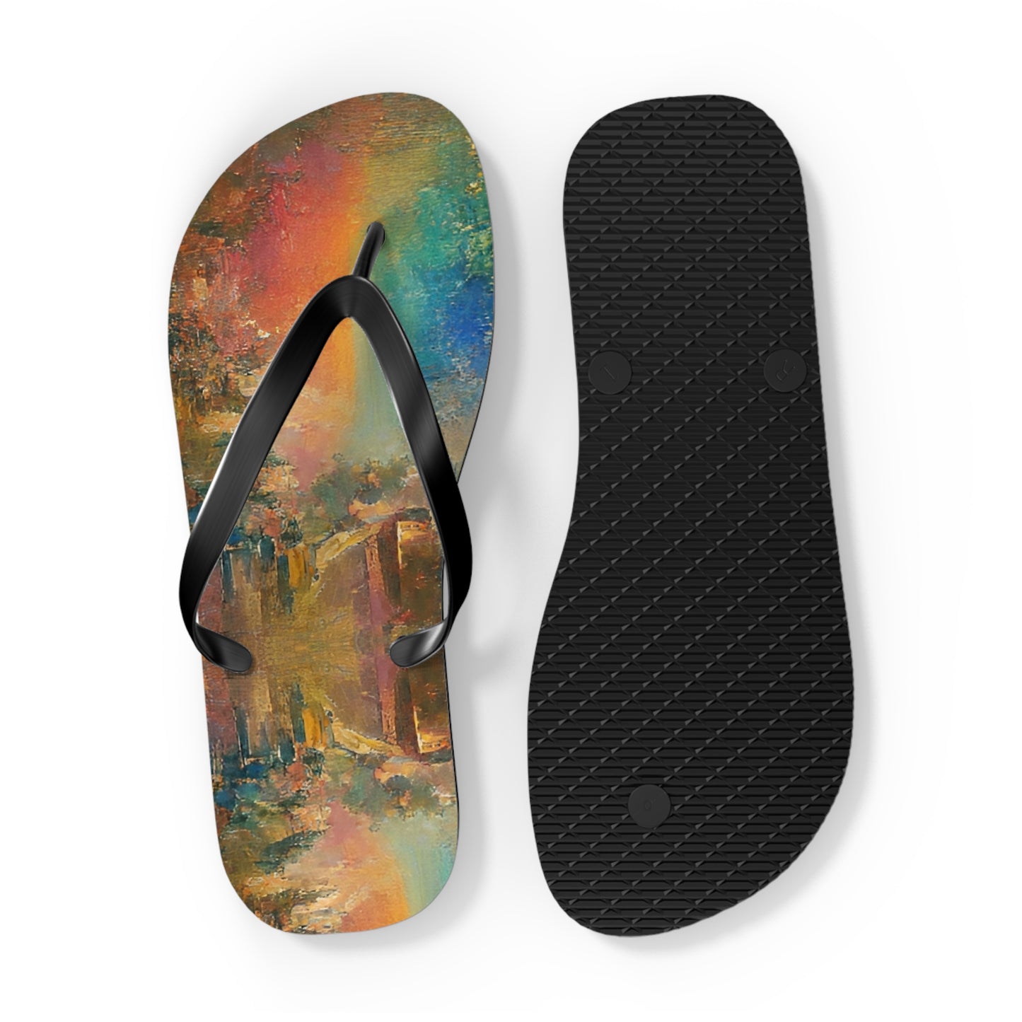 Moonbow Flip Flops