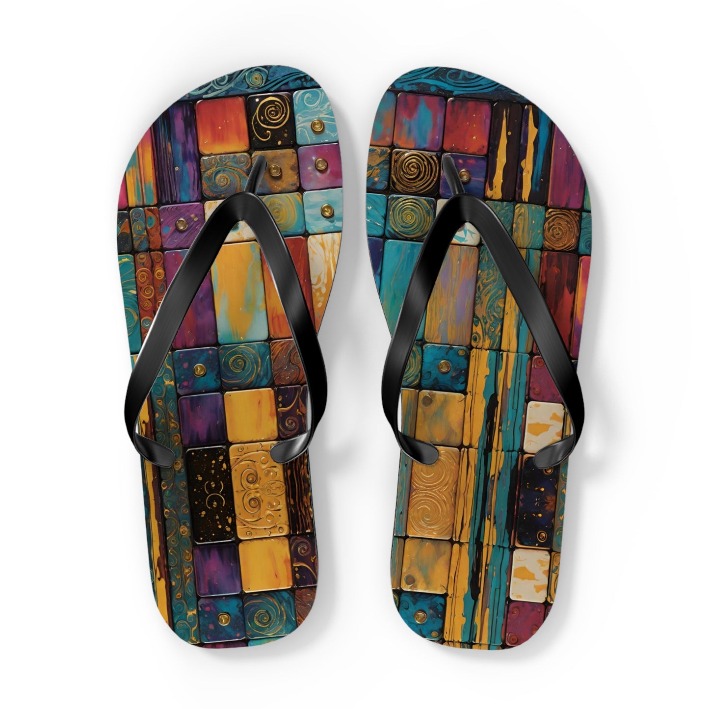 Street Art Flip Flops