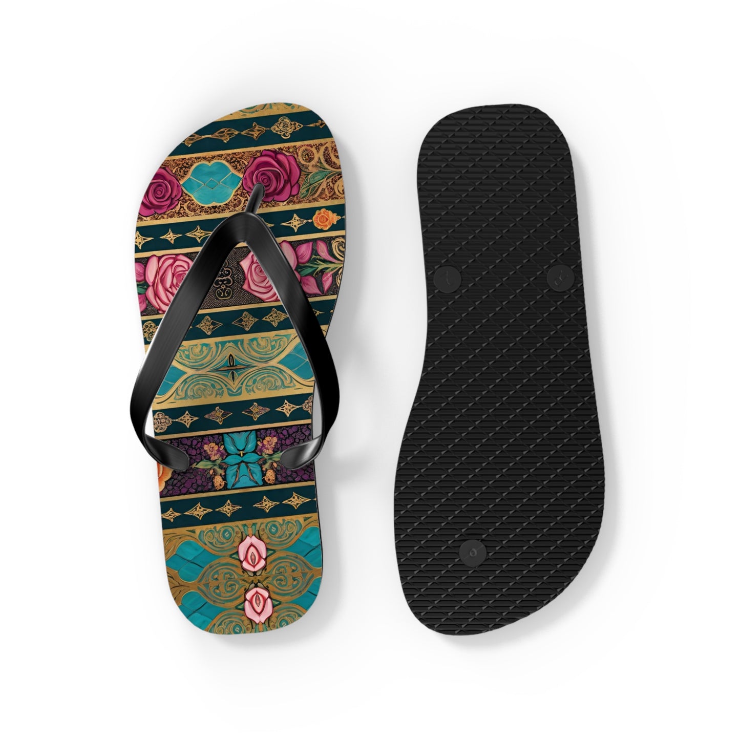 Secret Garden Flip Flops