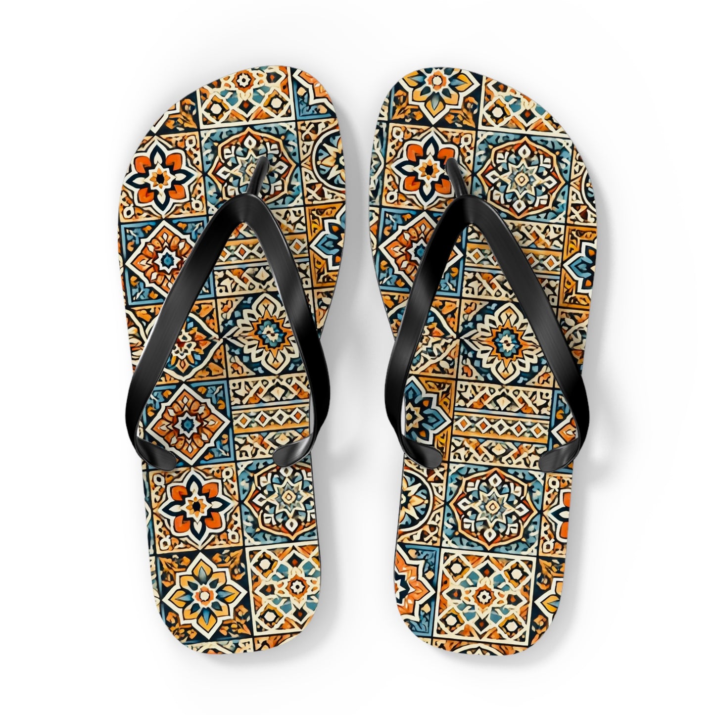 Moroccan Vacation Pants Flip Flops