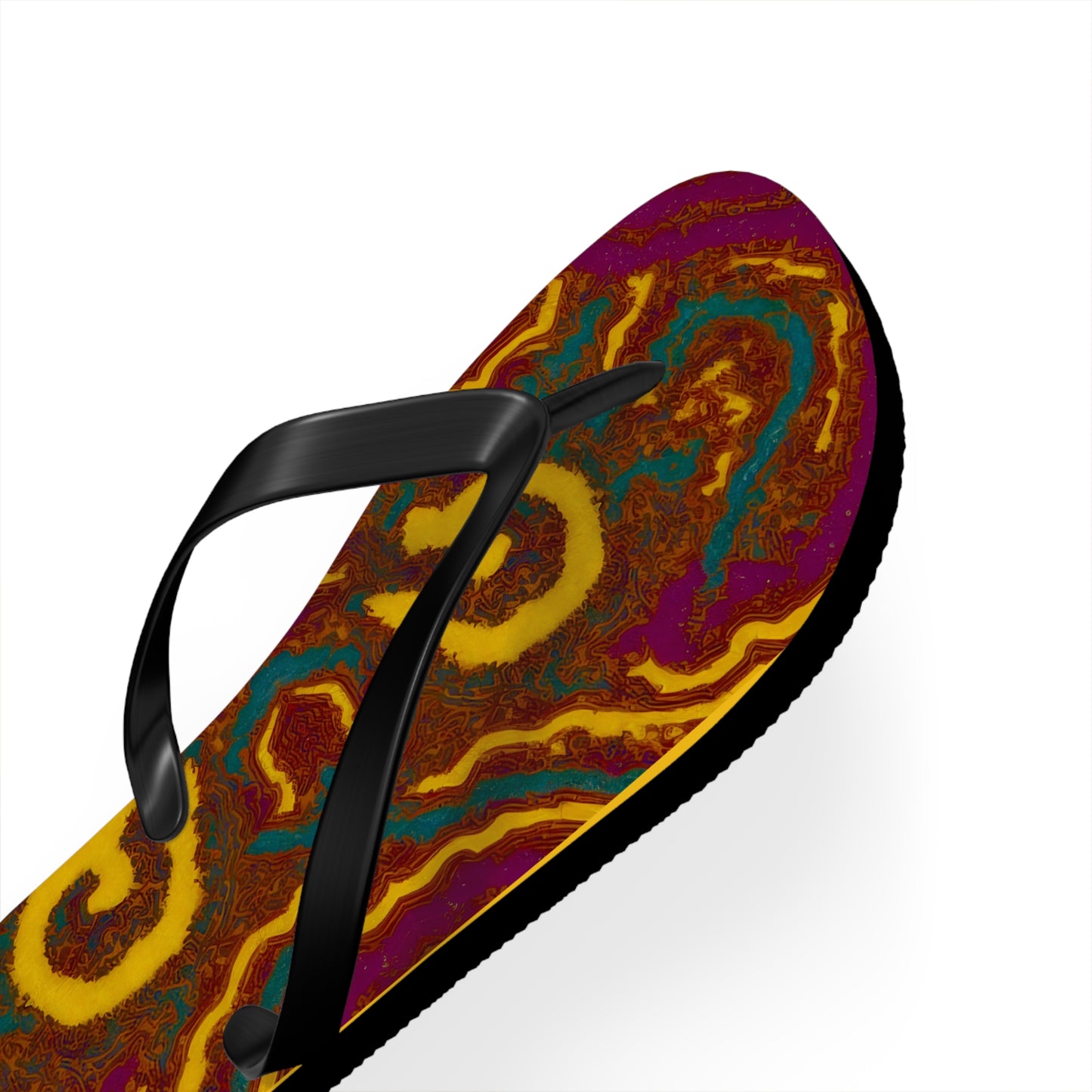 Racetrack Glow Flip Flops