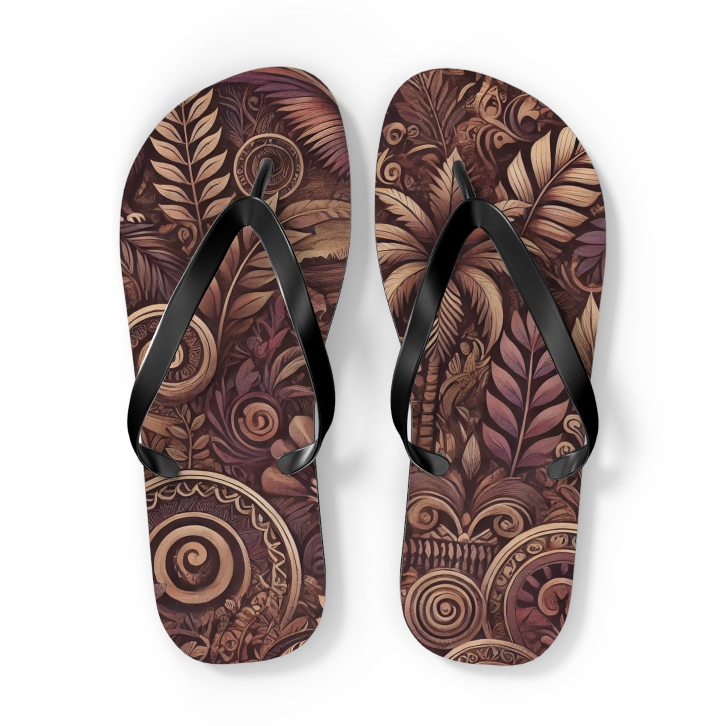 Hidden Village Flip Flops