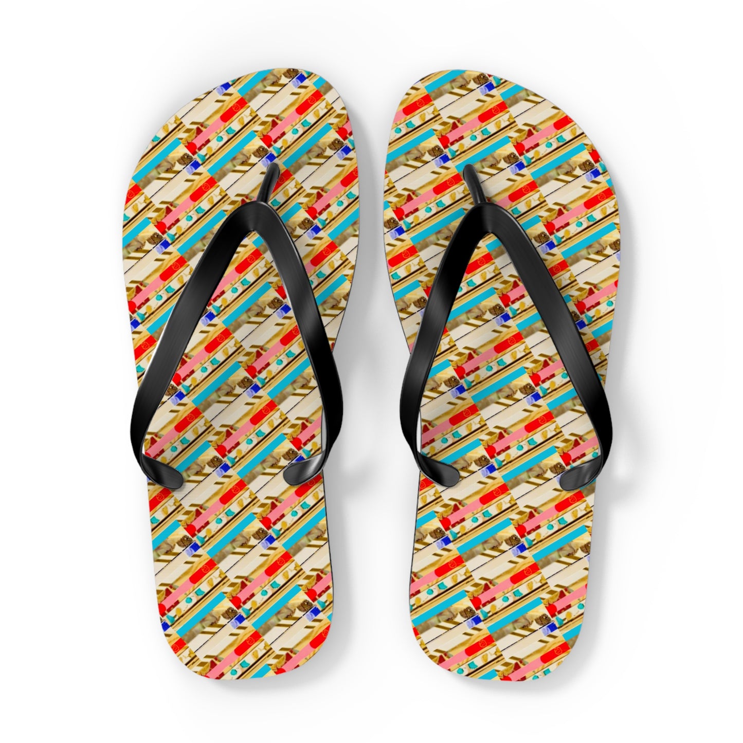 Passport Flip Flops