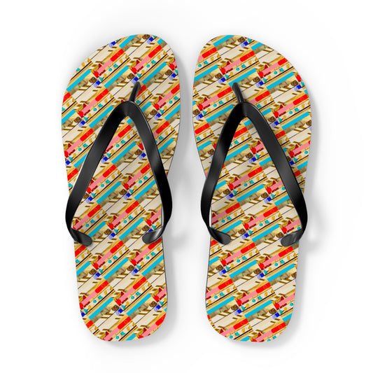 Passport Flip Flops