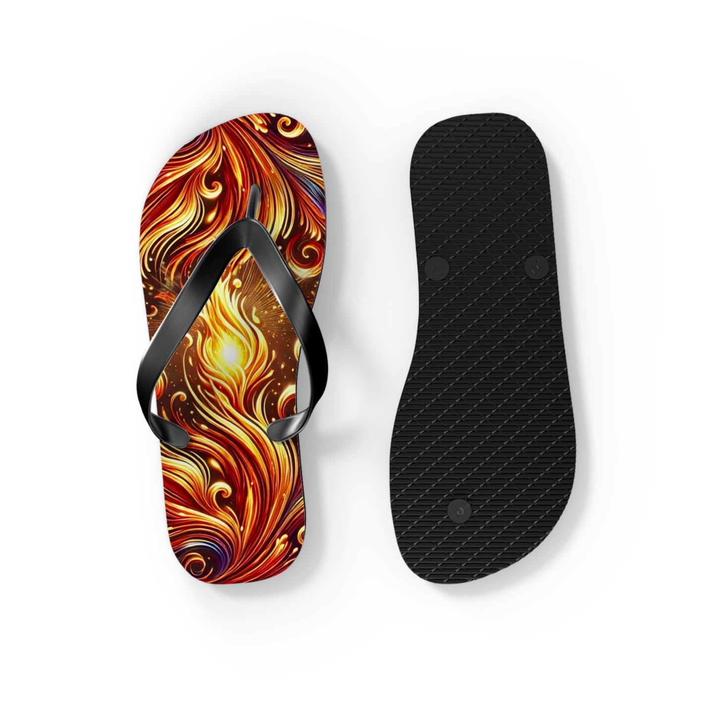 Burning Bush Flip Flops