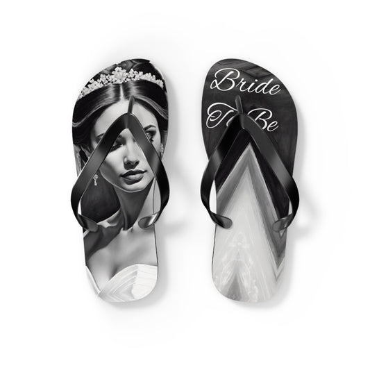 Bride To Be Flip Flops