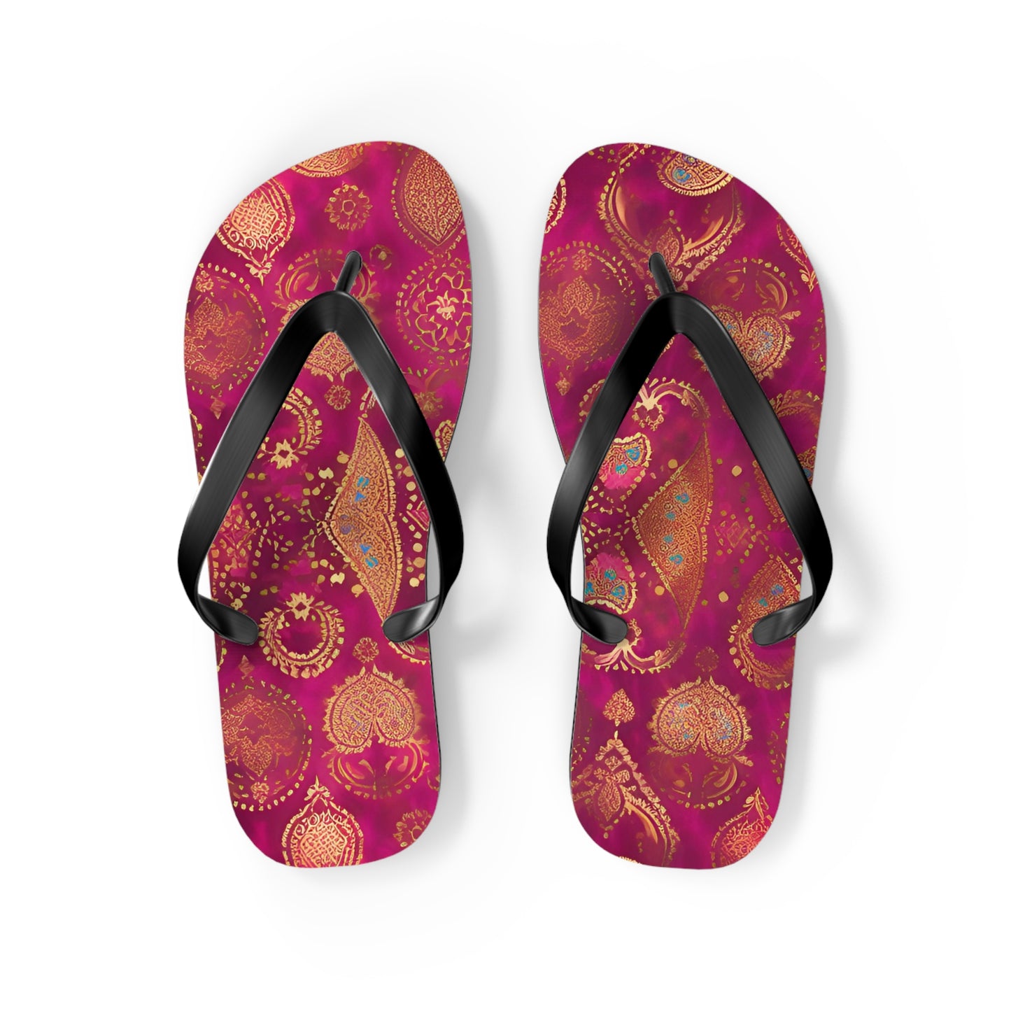 Jeweled Out Flip Flops