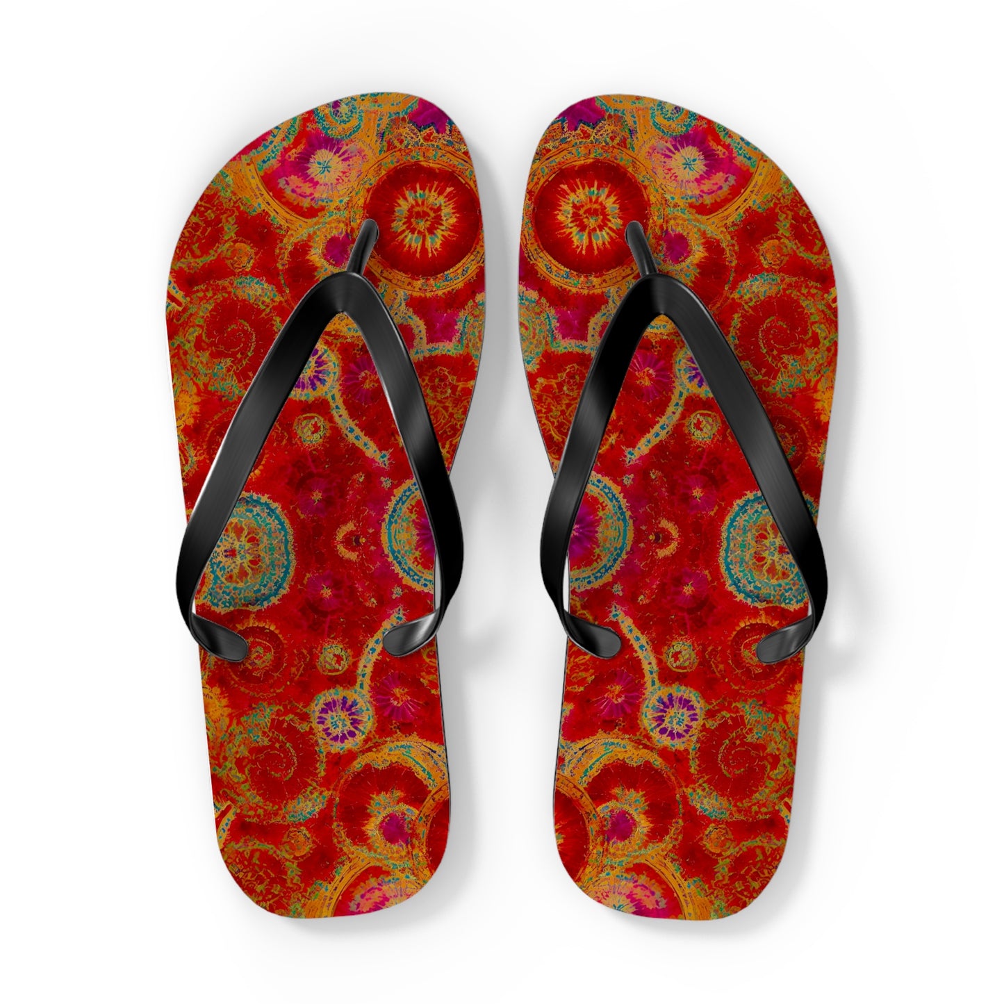 Antique Wallpaper Flip Flops