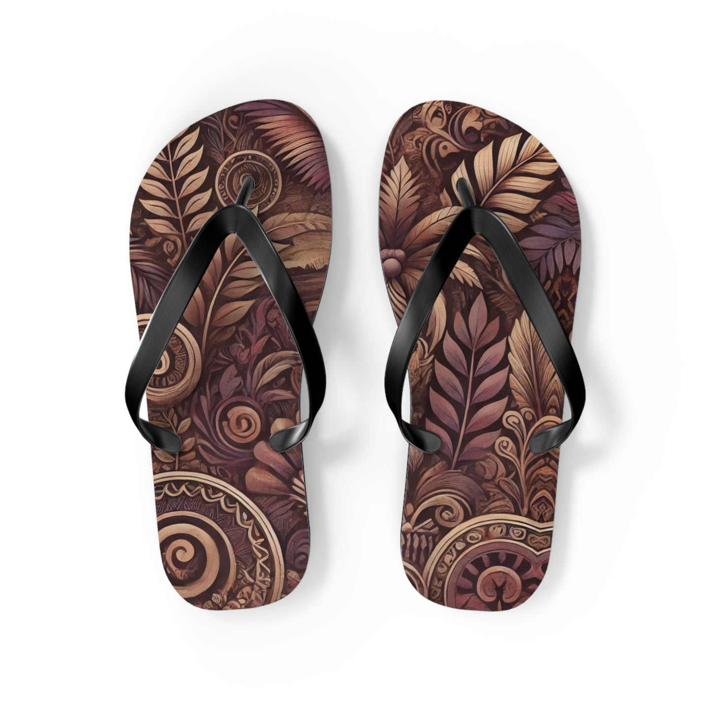 Hidden Village Flip Flops