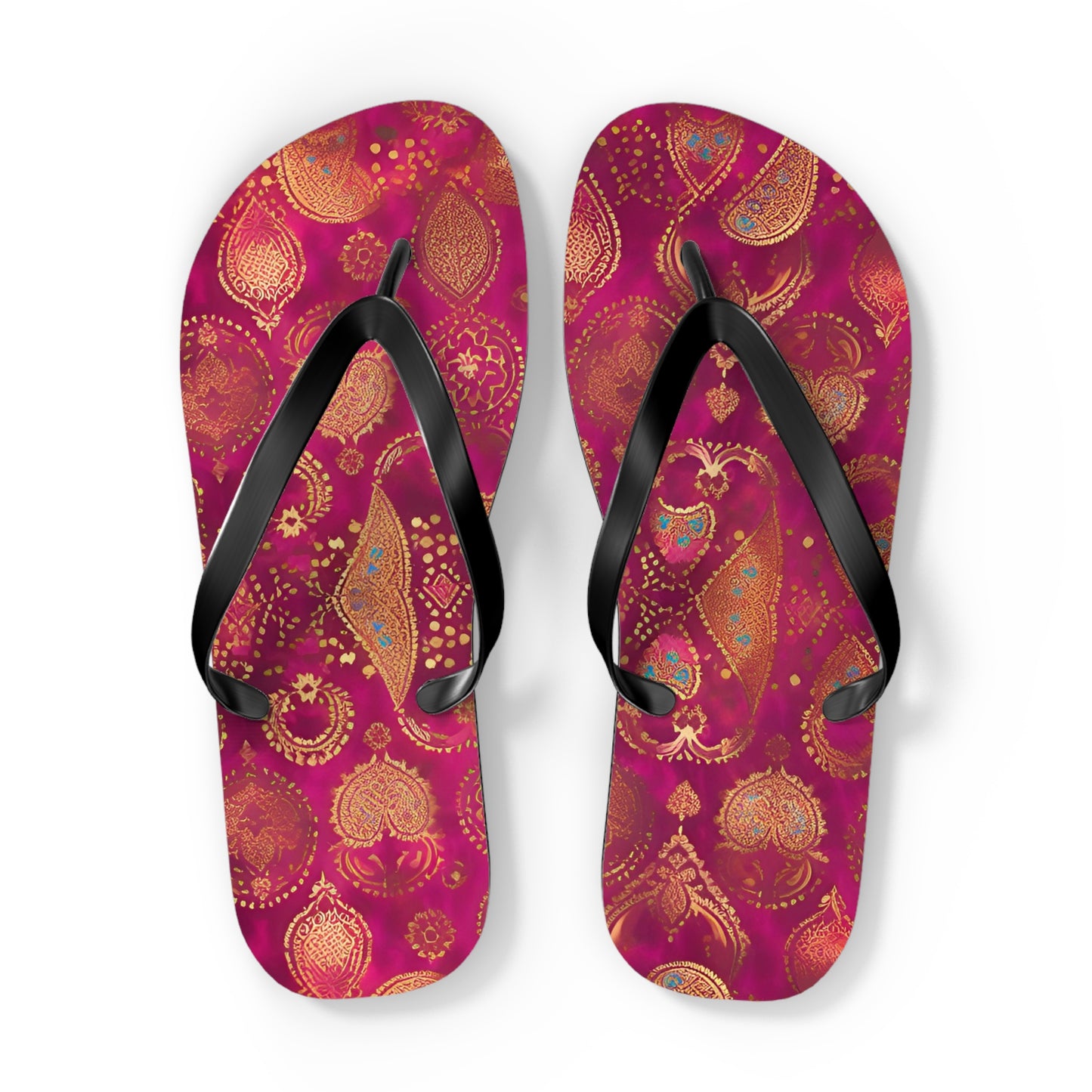 Jeweled Out Flip Flops