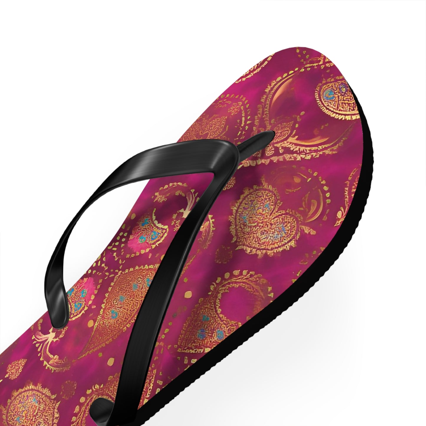 Jeweled Out Flip Flops