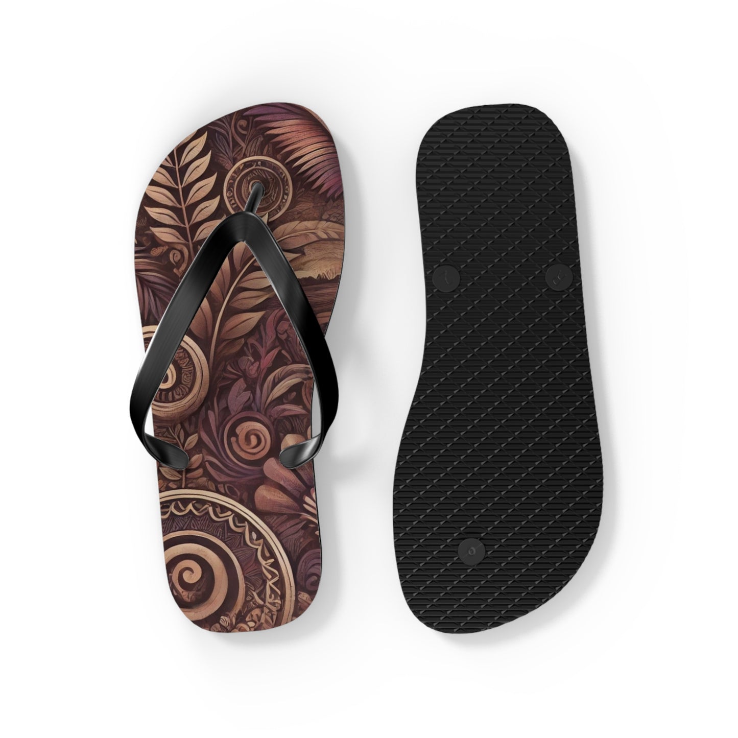 Hidden Village Flip Flops