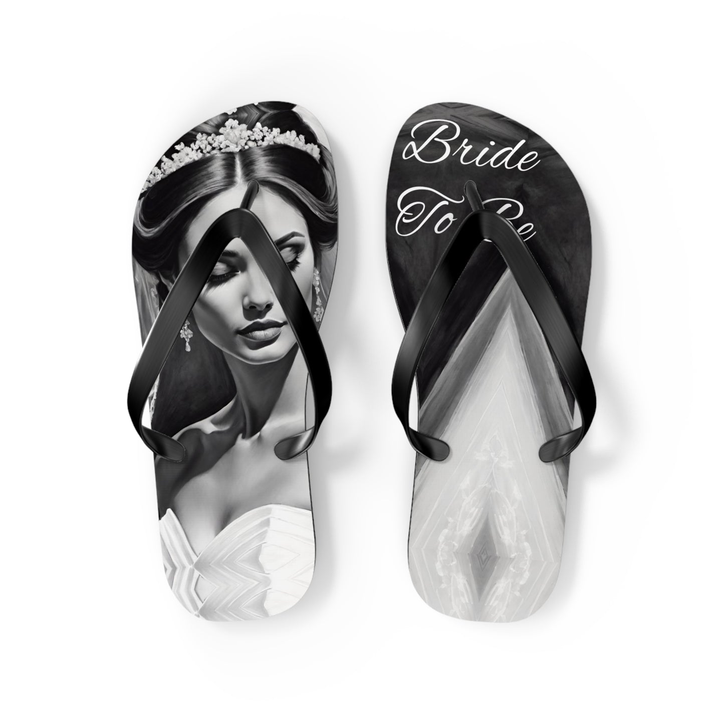 Bride To Be Flip Flops