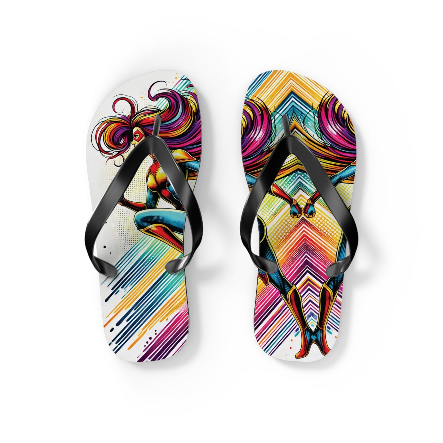 Limited Prism Strike Flip Flops